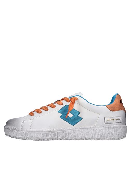 Sneakers in pelle LOTTO LEGGENDA | 219573 AK1 AUTOGRAPH RUBBIANCO-AZZURRO-ARANCIO